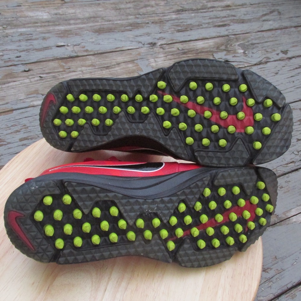Nike Vapor Speed Turf Golf Shoes Mens 10 US Red 924776-601 Ohio State Buckeyes - Picture 7 of 16